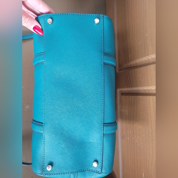 Brand New Kate spade rounded satchel, teal - Picture 11 of 12